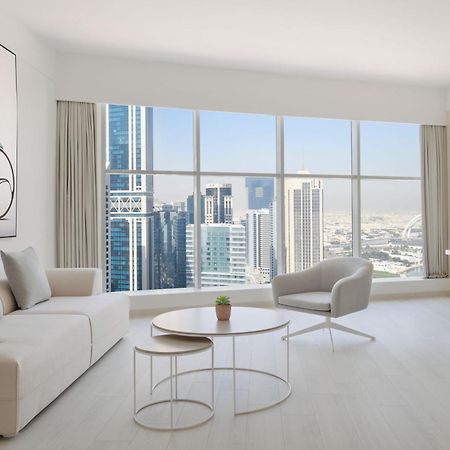 Element By Westin West Bay Doha Hotell Eksteriør bilde Living room