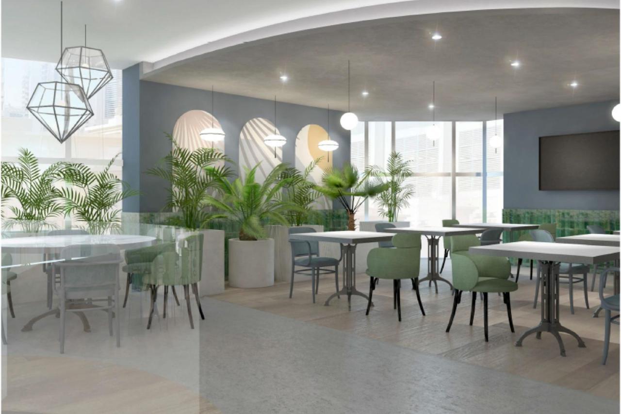 Element By Westin West Bay Doha Hotell Eksteriør bilde The interior of the new station