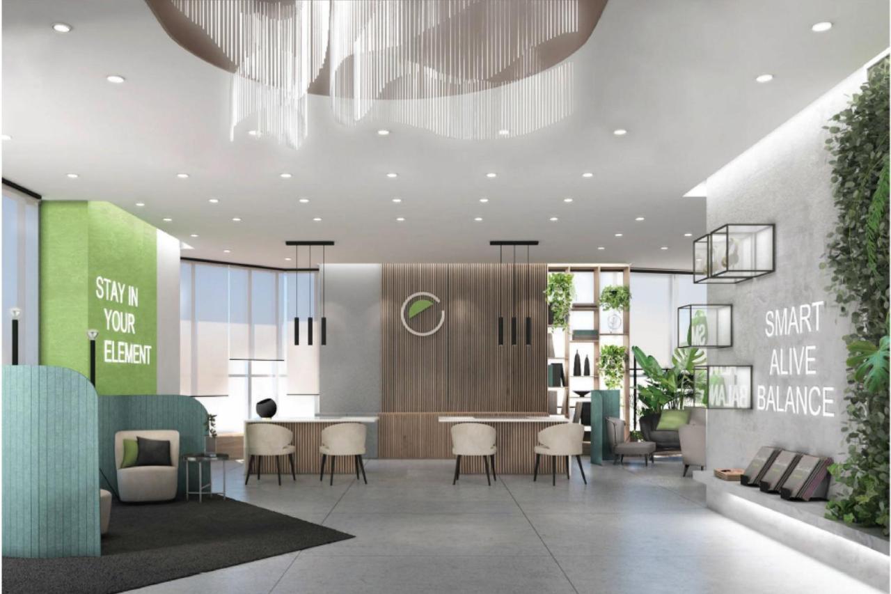Element By Westin West Bay Doha Hotell Eksteriør bilde The lobby of the building