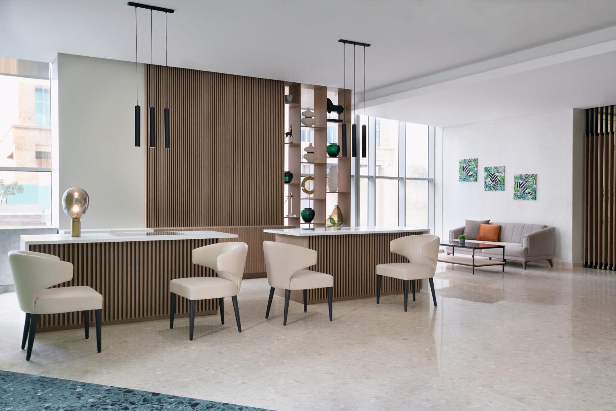 Element By Westin West Bay Doha Hotell Eksteriør bilde The interior of the hotel